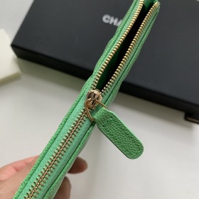 CHANEL Новая модель кошелька/сумочки с узором виде ромбов Размер：