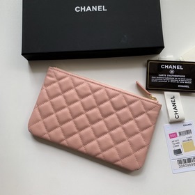 CHANEL Новая модель кошелька/сумочки с узором виде ромбов Размер：