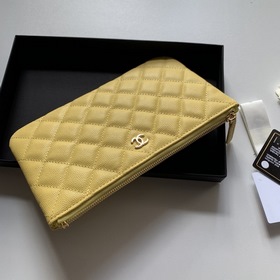 CHANEL Новая модель кошелька/сумочки с узором виде ромбов Размер：