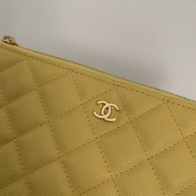 CHANEL Новая модель кошелька/сумочки с узором виде ромбов Размер：