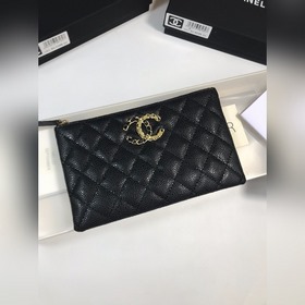 Chanel Кожаная сумка из кожи с узором «икра» Модель A1806 &nb