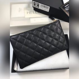 Chanel Кожаная сумка из кожи с узором «икра» Модель A1806 &nb