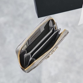 Chanel осенне-зимний кошелек на молнии Размер： 7,5/11/2 см