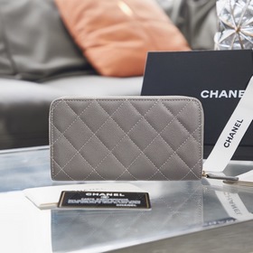 Chanel осенне-зимняя новинка кошелек с застежкой-молнией Размер：