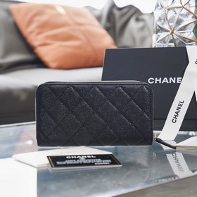 Chanel осенне-зимняя новинка кошелек с застежкой-молнией Размер：
