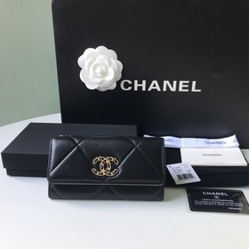 CHANEL &amp;nbsp;Сумка-клатч с большим капюшоном, черная Размеры：