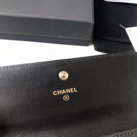 CHANEL &nbsp;Сумка-клатч с большим капюшоном, черная Размеры：