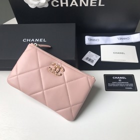 CHANEL 19 серия сумочка из кожи ягненка « » Размер： 20x12,2x1 см