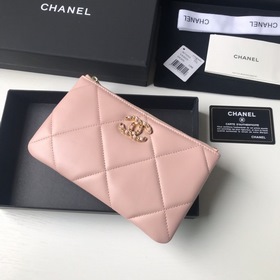CHANEL 19 серия сумочка из кожи ягненка « » Размер： 20x12,2x1 см