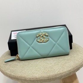 CHANEL Средняя сумка на молнии, клатч Увеличенный ромбовидный узо