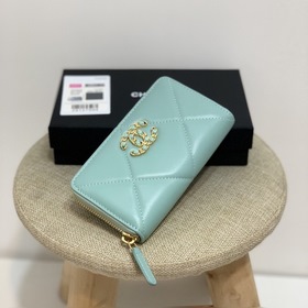 CHANEL Средняя сумка на молнии, клатч Увеличенный ромбовидный узо