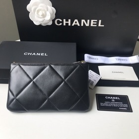 CHANEL 19 серия сумочка из кожи ягненка « » Размер： 20x12,2x1 см