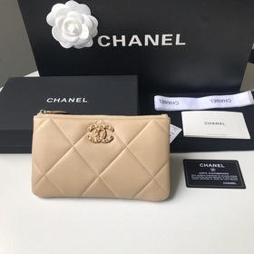 CHANEL 19 серия сумочка из кожи ягненка « » Размер： 20x12,2x1 см