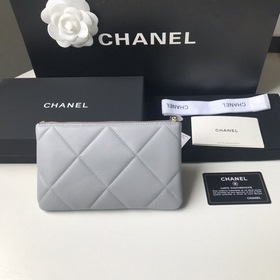 CHANEL 19 серия сумочка из кожи ягненка « » Размер： 20x12,2x1 см
