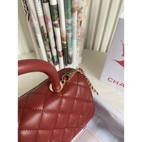 CHANEL Сумка с клапаном и ручкой, одноплечевая сумка, светло-золо