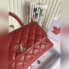 CHANEL Сумка с клапаном и ручкой, одноплечевая сумка, светло-золо