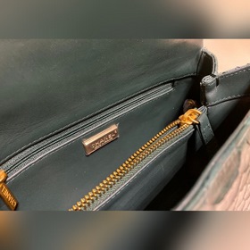 CHANEL Сумка из овечьей кожи, классическая модель Сумка с крышкой