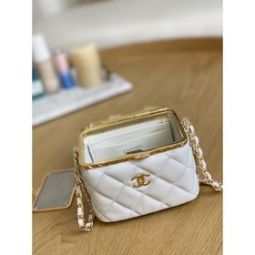 Chanel Импортная кожа ягненка Маленькая косметичка, модель 049850
