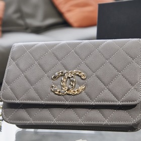 Chanel осенне-зимняя новинка WOC Маленькая сумка на цепочке Разме