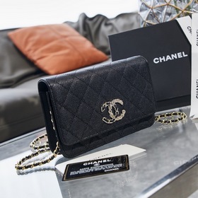 Chanel осенне-зимняя новинка WOC Маленькая сумка на цепочке Разме