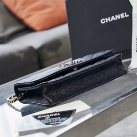 Chanel осенне-зимняя новинка WOC Маленькая сумка на цепочке Разме