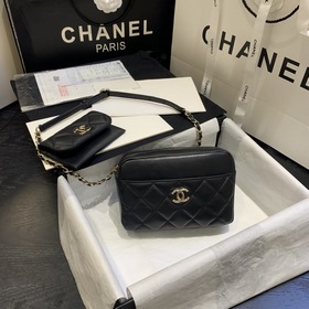 CHANEL Модель AP1192 Сумка из овечьей кожи с двумя цепочками Эта
