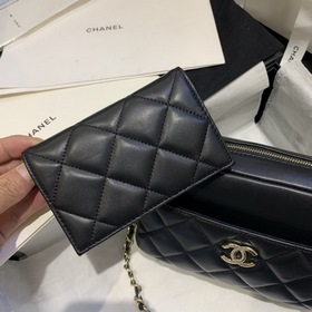 CHANEL Модель AP1192 Сумка из овечьей кожи с двумя цепочками Эта