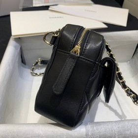 CHANEL Модель AP1192 Сумка из овечьей кожи с двумя цепочками Эта