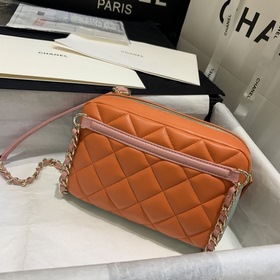CHANEL Модель AP1192 Сумка из овечьей кожи с двумя цепочками Эта