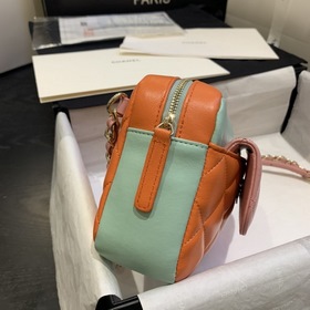 CHANEL Модель AP1192 Сумка из овечьей кожи с двумя цепочками Эта