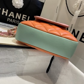 CHANEL Модель AP1192 Сумка из овечьей кожи с двумя цепочками Эта