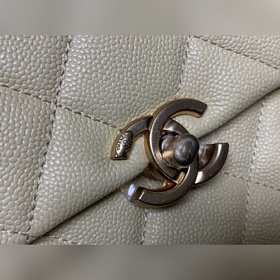 CHANEL Модель AS3108 Двойной рюкзак из кожи личи Новая весенняя и