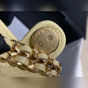 CHANEL Модель AS3108 Двойной рюкзак из кожи личи Новая весенняя и