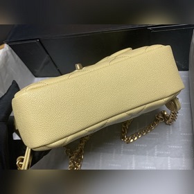 CHANEL Модель AS3108 Двойной рюкзак из кожи личи Новая весенняя и