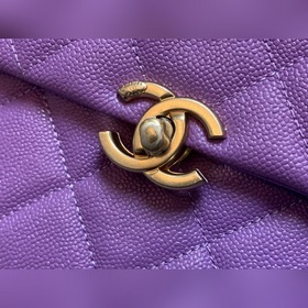 CHANEL Модель AS3108 Двойной рюкзак из кожи личи Новая весенняя и