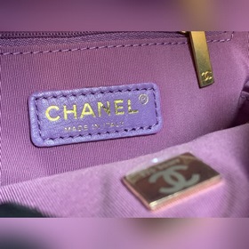 CHANEL Модель AS3108 Двойной рюкзак из кожи личи Новая весенняя и