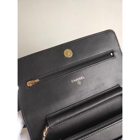 Chanel Магнитная застежка WOC, небольшая сумка через плечо, импо