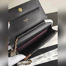 Chanel Магнитная застежка WOC, небольшая сумка через плечо, импо