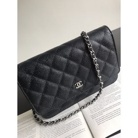 Chanel Магнитная застежка WOC, небольшая сумка через плечо, импо