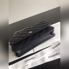 Chanel Магнитная застежка WOC, небольшая сумка через плечо, импо