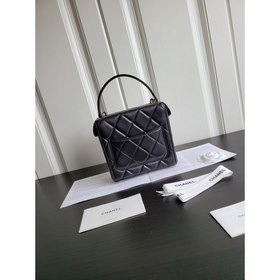 Chanel мини-сумка из овечьей кожи с клапаном, сумка через плечо,