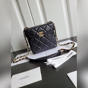 Chanel мини-сумка из овечьей кожи с клапаном, сумка через плечо, 