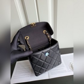 Chanel мини-сумка из овечьей кожи с клапаном, сумка через плечо,