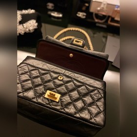 CHANEL Сумка с ромбовидной цепочкой, модель A37586 Поддерживаетс