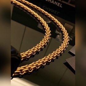 CHANEL Сумка с ромбовидной цепочкой, модель A37586 Поддерживаетс