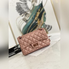 Chanel 2.55 Mini сумка с клапаном Ретро-рельефная кожа телячья с