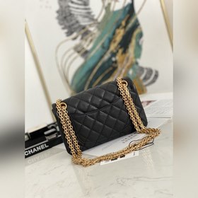 Chanel 2.55 Mini сумка с клапаном Ретро-рельефная кожа телячья с