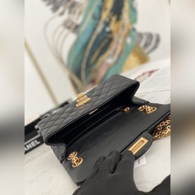 Chanel 2.55 Mini сумка с клапаном Ретро-рельефная кожа телячья с