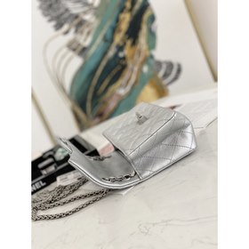 Chanel 2.55 Mini сумка с клапаном Ретро-рельефная кожа телячья с