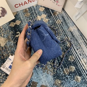 Новая модель Chanel, модель： AS2070 Джинсовая ткань Свободный кр